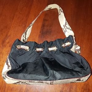 2 for $10 Kate Spade black nylon & leather handbag